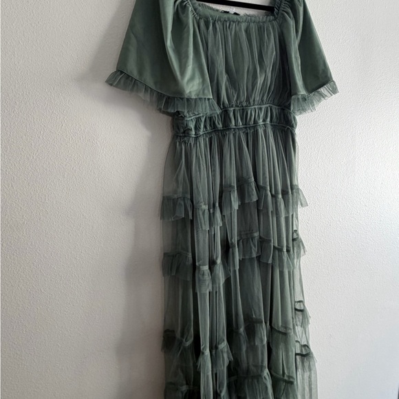 Polagram (Baltic Born) Spring Green Layered Maxi Dress - Picture 8 of 10